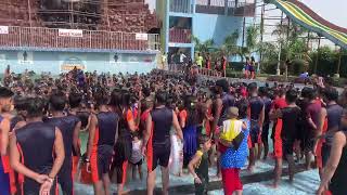 Sunday view of the Wave Pool at Nilansh Theme Park Resort & Water Park.