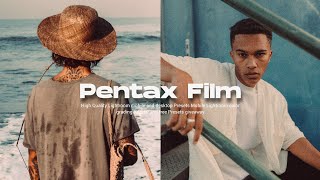 Pentax Film - Lightroom Mobile colour grading tutorial - Free DNG  #453