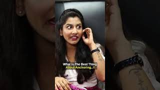 What Is The Best Thing About Anchoring  !! || Sreemukhi ||  #sreemukhi #shortvideo #shorts