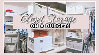 NEW* MAJOR CLOSET PURGE , MAKEOVER, STORAGE, & ORGANIZATION!