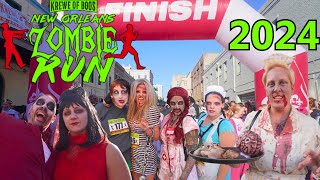 The 2024 Krewe of Boo Zombie Run! The MOST EPIC Halloween Extravaganza in New Orleans!