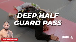 Deep Half Guard Pass (Painful!)