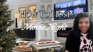 How To Host Movie Night