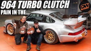 964 Turbo Clutch is a Pain In The.... Aircooled Porsche 911 Turbo Life