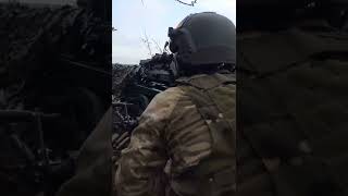 🇺🇦 Ukraine shows a 🇬🇪 Georgian Legion fighter firing | Ukraine War | Slave Ukraine