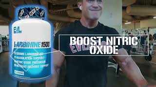 Evlution Nutrition Nitric Oxide Booster L Arginine Supplement - High Potency Nitric Oxide Supplement