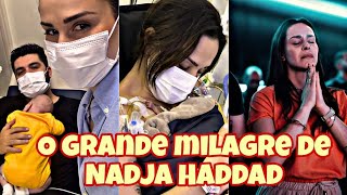 🔴 Filho da Apresentadora Nadja Haddad recebe alta da UTI Neonatal depois de 6 meses internado