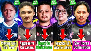 Nofear Last Split In AST? | Malik Angry On Team Lakers🤬| Ninja React Lakers Wipe In Interview🔥 |PMSL