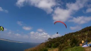 Asptt Poitiers parapente Dune du pilat