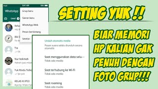 cara menghentikan download otomatis di wa !! |Cariklim (cara iklima)