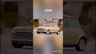 The Evolution of Mini Cooper Car (1960~2022)#shorts #viral #viralshort