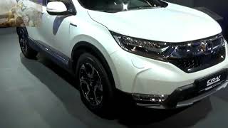 all new 2020 Honda CRV super premium suv white exterior and interior best view