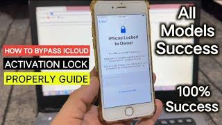 Remove icloud lock without owner Unlock activation lock forgot password || iPhone Locked To Owner ||