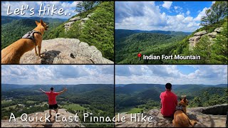 A Quick East Pinnacle Hike - Indian Fort Mountain - The Pinnacles - Berea - Kentucky - 9/11/23