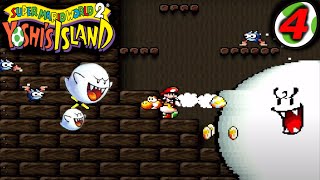 Yoshi's Island Playthrough (Ep 4) Tiny Boooooo!