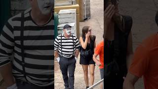 Yay! | Tom the famous Seaworld mime