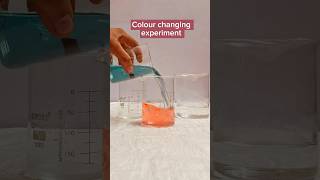 confounding colour #experiment #chemicalreaction #chemistry #education #colourchanging