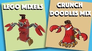 LEGO Mixels - Crunch Doodles Mix - Stop Motion Build (How to Build)