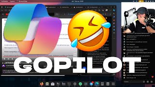 Pruebo por primera vez COPILOT desde el navegador Microsoft Edge en Debian 12
