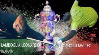 LAMBOGLIA LEONARDO VS CAROTTI MATTEO CN BILLIARD TV