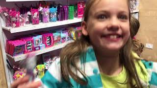 Back to School Shopping | Charley and Liv visit Smiggle, John Lewis, Claire's and Boost Juice Bar