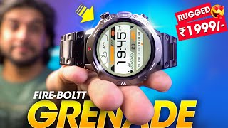 The *ULTIMATE RUGGED* Smartwatch Under ₹2000 Rs ⚡️ Fire-Boltt Grenade Smartwatch Review