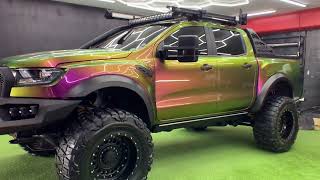 Supreme Chameleon Paint Ford Ranger Raptor