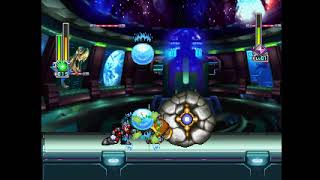 Mega Man X6 - Ground Scaravich (No Damage, Xtreme, Meteor Rain only)