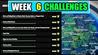 All Week 6 Epic and Legendary Quests Challenges Guides in Fortnite Chapter 2 Season 5