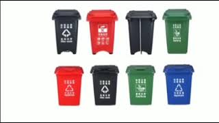 Huihui Environmental Protection Technology Plastic Trash Bins With Wheels Wholesale