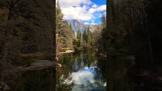 Just a a moment of wonder in Yosemite national park! #travelvlog #california #yosemite #fallcolors