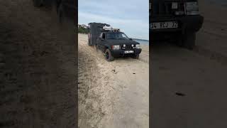 #jeep #grandcherokee #offroad #beach #automobile #nature