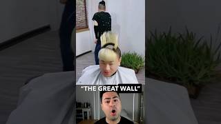 Craziest haircuts ever: The Great Wall 🇨🇳