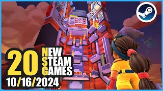 New Steam Games Out Today – October 16, 2024