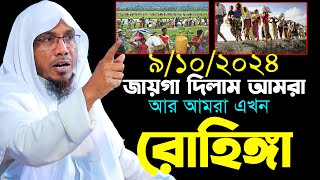 জায়গা দিলাম আমরা আর আমরা এখন রোহিঙ্গা।Rafiqullah New Waz Afsari