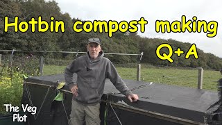 Sept 24 hot compost making questions and answers