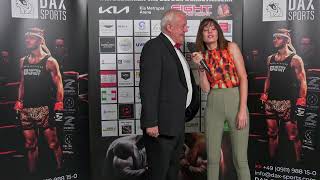 Gerald Kappler im Interview bei der Fight Night 2023