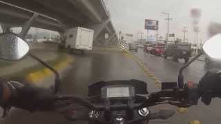 Mini #TestDrive Suzuki Gixxer 2016 en lluvia