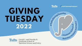 Tufts Giving Tuesday - Professor Parke Wilde