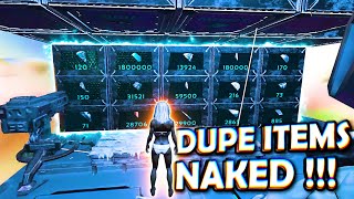 Looting THE FATTEST DUPE STASH EVER In ARK! Wasn´t Even Hard xD