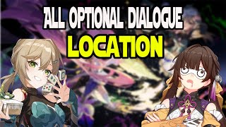 All Optional Dialogue Location + Full Scene At The End Xianzhou Luofu Quest | Honkai Star Rail