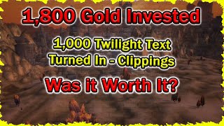 Opening 100 True Believer Clippings - Twilight Text Turn In's | Wow Classic Guide