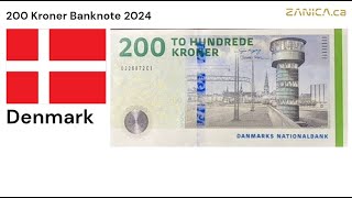 200 Kroner Banknote 2024   Denmark