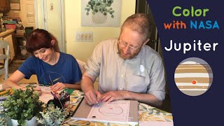 Color With NASA: Jupiter ft. Juno Project Scientist Steve Levin