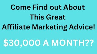 Come Find out About This Great Affiliate Marketing Advice!