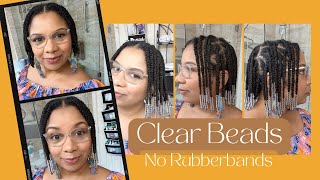 How to Liven Up Two Strand Twists: Adding Beads Without Rubber Bands | #2024CurlVlog May