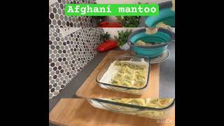 Afghani mantu full recip