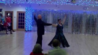 Cindy Dallman and Mr  Larson Christmas Waltz