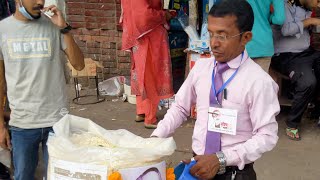 Smart Jhal Muri Wala Of Bangladesh/The Smart Jhal Muri Maker/Street Food Bangladesh