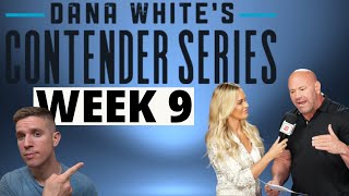 Dana White's Contender Series: Season 8, Week 9 Betting Breakdown